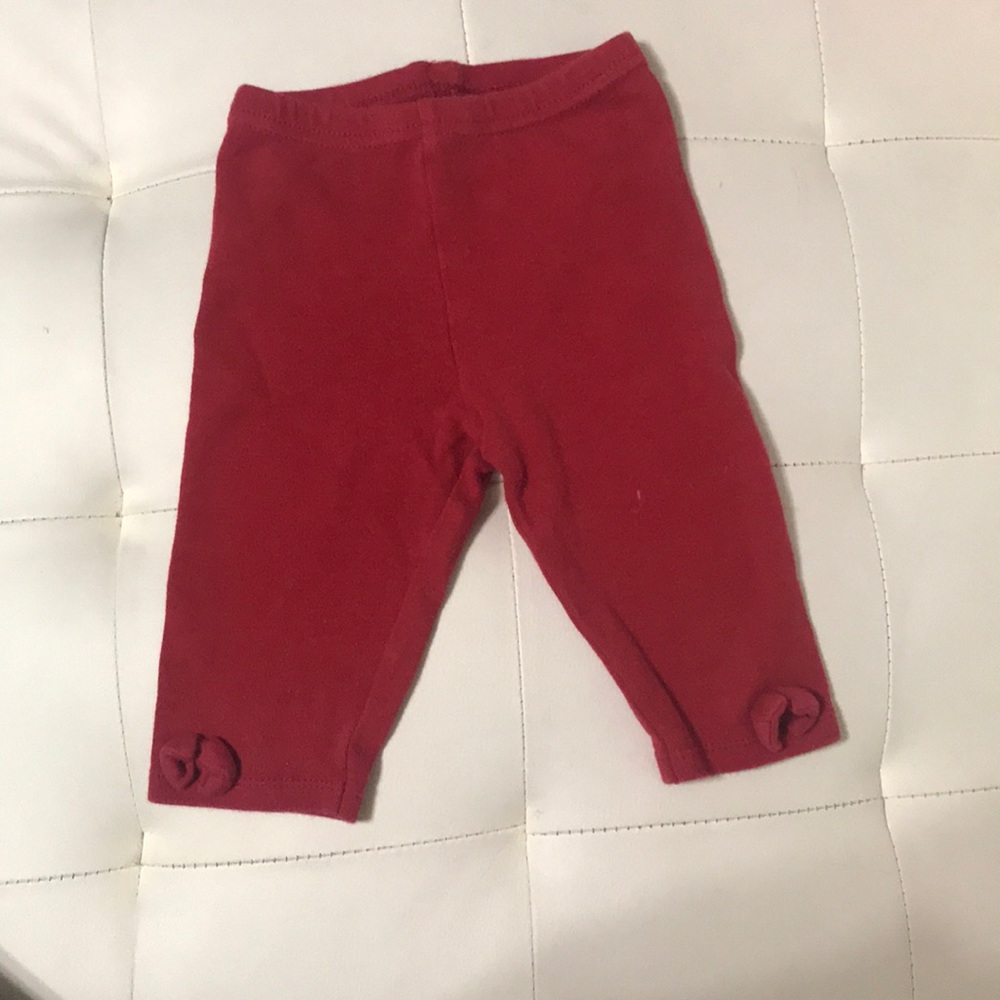 Red pants 12 Months